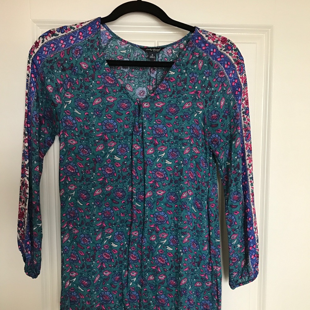 Lucky Brand Floral Blouse